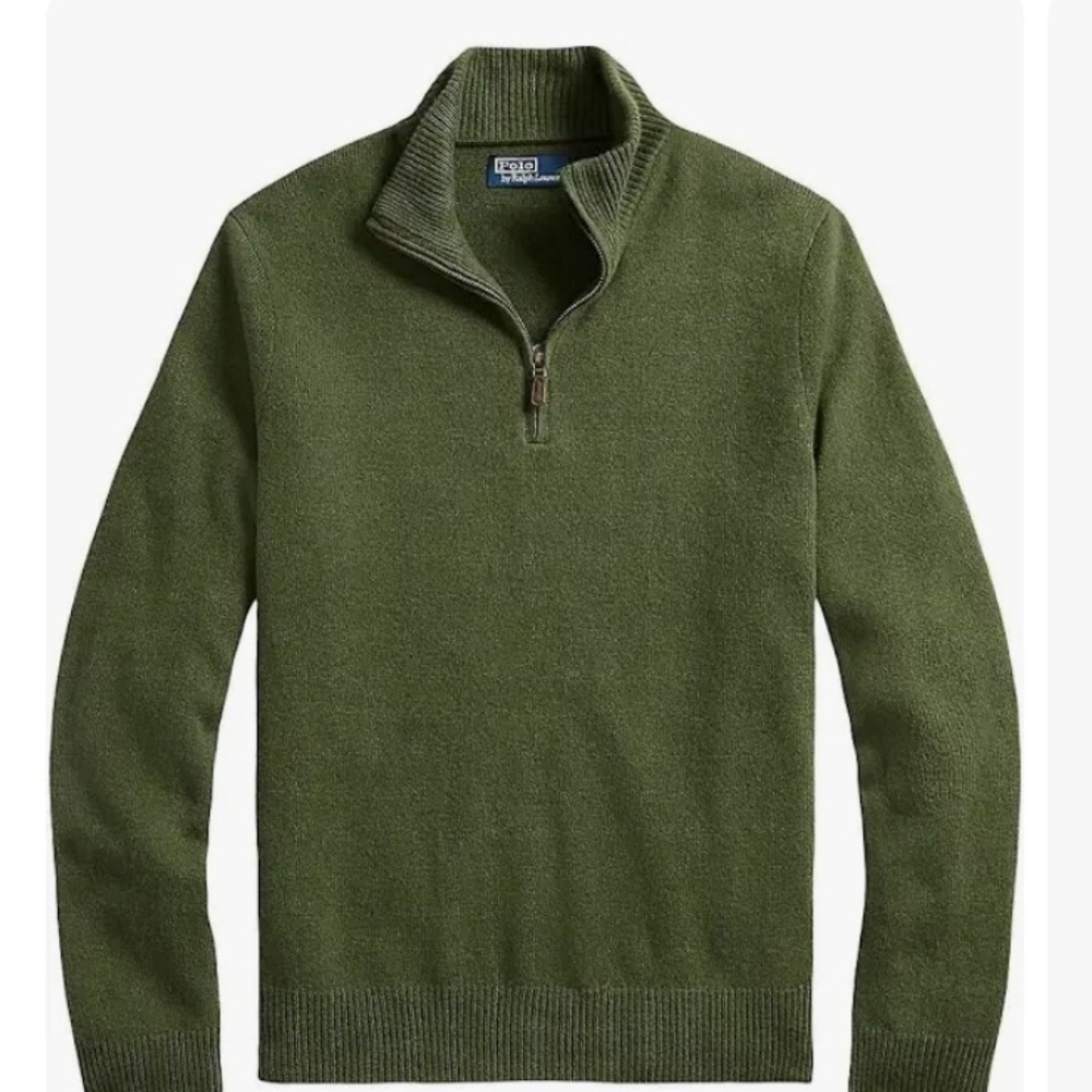 Ralph Lauren men’s Quarter Zip Sweater